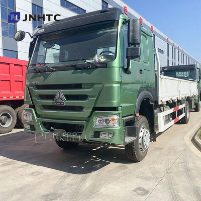 ODM HOWO ट्रक बाड़ कार्गो ट्रक 4X2 300HP 6 पहिया कार्गो ट्रक