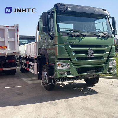 ODM HOWO ट्रक बाड़ कार्गो ट्रक 4X2 300HP 6 पहिया कार्गो ट्रक