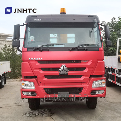 होवो 6x4 रेट आर्म क्रेन ट्रक 10 पहिया 340hp क्रेन ट्रक के साथ कार्गो
