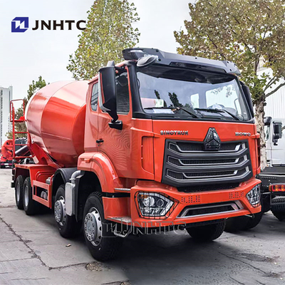 होवो कंक्रीट सीमेंट मिक्सर ट्रक 8X4 380HP 12 पहिया यूरो 2 4 उच्च गुणवत्ता