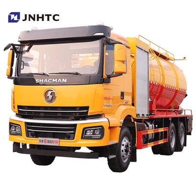 शैकमैन ई3 सक्शन टैंकर ट्रक 6x4 340HP 400HP सीवेज मल अच्छी कीमत