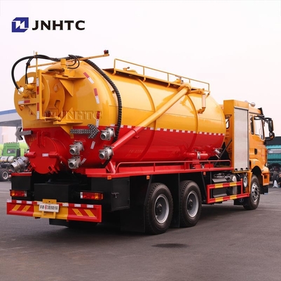 शैकमैन ई3 सक्शन टैंकर ट्रक 6x4 340HP 400HP सीवेज मल अच्छी कीमत