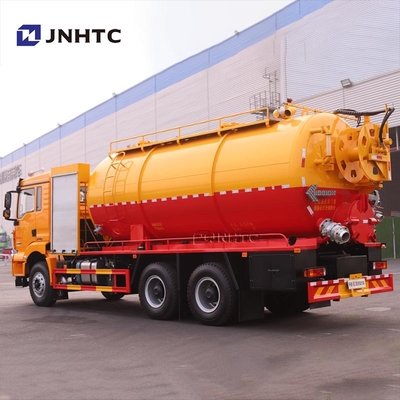 शैकमैन ई3 सक्शन टैंकर ट्रक 6x4 340HP 400HP सीवेज मल अच्छी कीमत