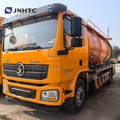 नई वैक्यूम ट्रक सीवेज सक्शन टैंकर ट्रक शैंकमैन एल 3000 4X2 245HP शीर्ष गुणवत्ता