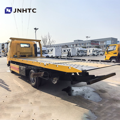 Howo 4*2 3-5 टन फ्लैटबेड लाइट ड्यूटी Wrecker टोल ट्रक सस्ती कीमत के साथ बिक्री के लिए