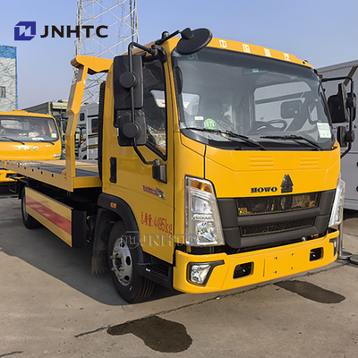 Howo 4*2 3-5 टन फ्लैटबेड लाइट ड्यूटी Wrecker टोल ट्रक सस्ती कीमत के साथ बिक्री के लिए