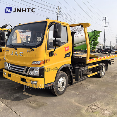 Howo 4*2 3-5 टन फ्लैटबेड लाइट ड्यूटी Wrecker टोल ट्रक सस्ती कीमत के साथ बिक्री के लिए