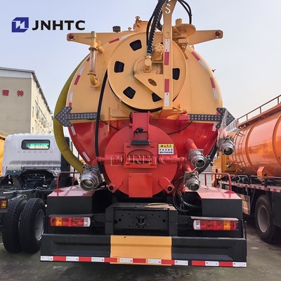 Howo TX सीवेज सक्शन वाहन सीवेज पंप ट्रक नए 16m3 6X4 10 पहियों 350HP