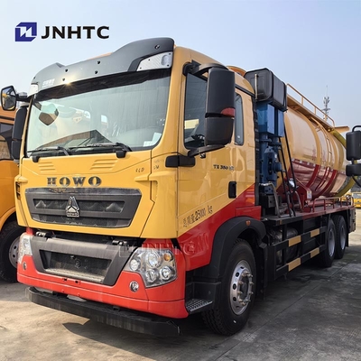 Howo TX सीवेज सक्शन वाहन सीवेज पंप ट्रक नए 16m3 6X4 10 पहियों 350HP