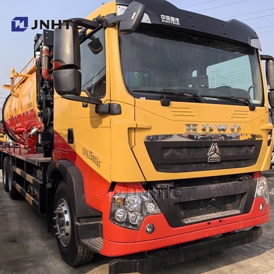 Howo TX सीवेज सक्शन वाहन सीवेज पंप ट्रक नए 16m3 6X4 10 पहियों 350HP