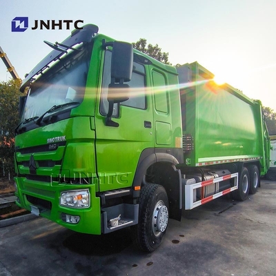 Sinotruk HOWO कम्पैक्टर कचरा ट्रक 6X4 14m3 340HP 10 पहिया गर्म बेच