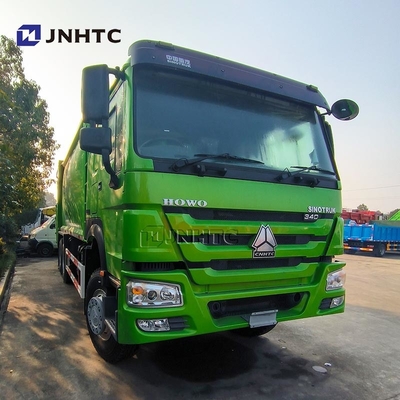 Sinotruk HOWO कम्पैक्टर कचरा ट्रक 6X4 14m3 340HP 10 पहिया गर्म बेच