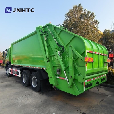 Sinotruk HOWO कम्पैक्टर कचरा ट्रक 6X4 14m3 340HP 10 पहिया गर्म बेच