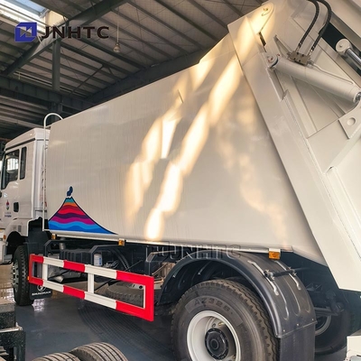 शैकमैन कचरा कॉम्पैक्ट ट्रक H3000 345HP 4X2 6 पहिया कॉम्पैक्टर कचरा बिन ट्रक