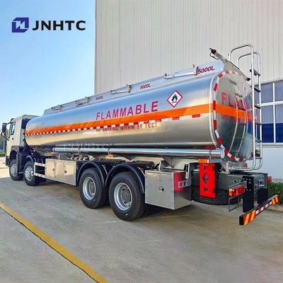 सिनोट्रुक HOWO ईंधन टैंक ट्रक 8X4 400HP 28000L 35000L 30000lL उच्च गुणवत्ता