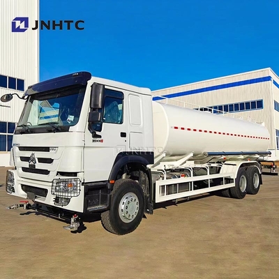 नया होवो वाटर टैंकर वाटर स्प्रेइंग ट्रक 6X4 380HP 10 पहिया 25m3 बिक्री के लिए