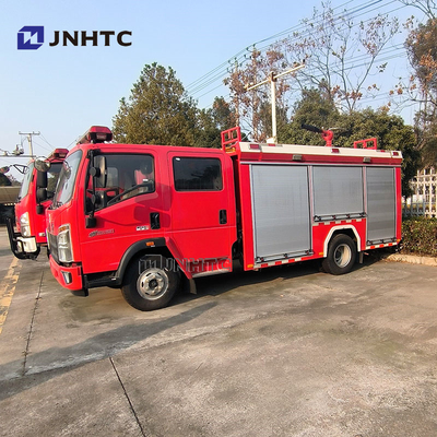 नई सिनोट्रक होवो 4x2 लाइट ड्यूटी फायर फाइटिंग ट्रक पानी पंप ट्रक उच्च गुणवत्ता