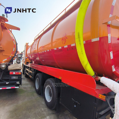 SHACMAN M3000 8X4 18-25m3 12 व्हीलर वैक्यूम सीवेज सक्शन ट्रक सस्ती कीमत गर्म बिक्री