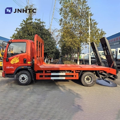अच्छी कीमत HOWO Wrecker ट्रक 4X2 165HP मिनी Camioneta Flatbed कार्गो के साथ सीढ़ी ट्रक