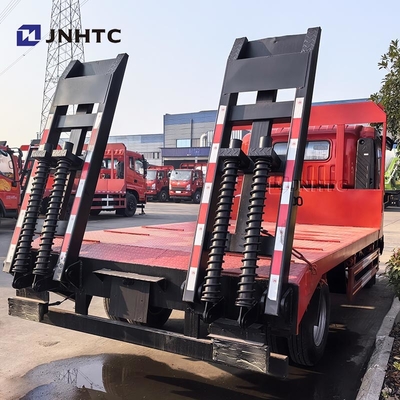 अच्छी कीमत HOWO Wrecker ट्रक 4X2 165HP मिनी Camioneta Flatbed कार्गो के साथ सीढ़ी ट्रक