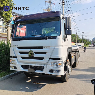 गर्म बिक्री SINOTRUK 6X4 400HP ट्रैक्टर ट्रक उच्च गुणवत्ता वाले ट्रेलर सिर