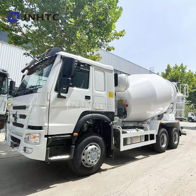 हॉट HOWO कंक्रीट मिक्सिंग ट्रक 6x4 10 पहिया 400HP कंक्रीट मिक्सर ट्रक सबसे अच्छी कीमत
