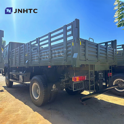 HOWO भारी कार्गो ट्रक / सैन्य कार्गो ट्रक 4×4 ऑल व्हील ड्राइव कम कीमत बिक्री के लिए