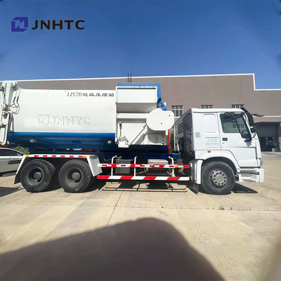 HOWO NX कचरा ट्रक कम्पैक्टर 6x4 290HP कैन सफाई ट्रक कचरा कम्पैक्टर ट्रक