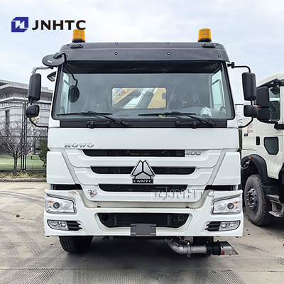 सिनोट्रुक HOWO 6x4 400HP कार्गो ट्रक 10 टन बूम क्रेन ट्रक के साथ चीन फैक्टरी