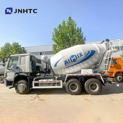 SINOTRUK HOWO कंक्रीट मिश्रण ट्रक 6x4 10 पहियों 400HP कंक्रीट मिश्रण ट्रक