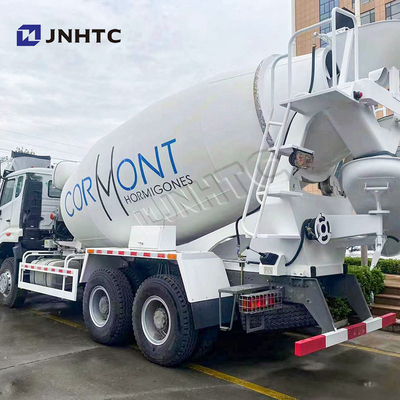 SINOTRUK HOWO कंक्रीट मिश्रण ट्रक 6x4 10 पहियों 400HP कंक्रीट मिश्रण ट्रक