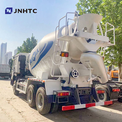 SINOTRUK HOWO कंक्रीट मिश्रण ट्रक 6x4 10 पहियों 400HP कंक्रीट मिश्रण ट्रक