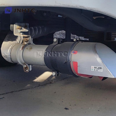 HOWO क्रेन ट्रक 6x4 400HP कार्गो ट्रक 10 टन बूम क्रेन ट्रक के साथ