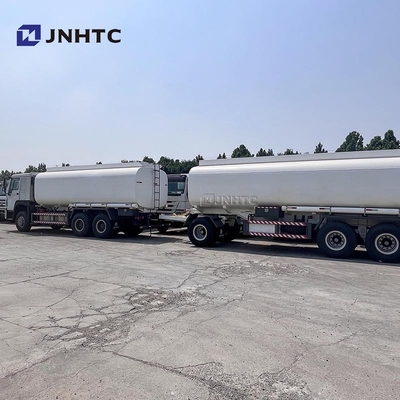 नई होवो तेल टैंक ट्रक 6x4 380hp क्षमता 10 पहियों 20000 लीटर ईंधन टैंक ट्रक बिक्री के लिए