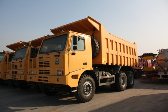 दस पहियों खनन डंप ट्रक Sinotruk Howo7 ब्रांड 30M3 Capaicty के साथ