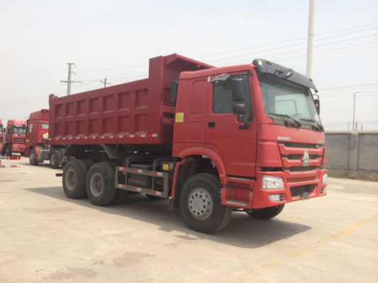 मृदा / रेत परिवहन के लिए 16m³ 6x4 336hp हाउ हेवी ड्यूटी डंप ट्रक