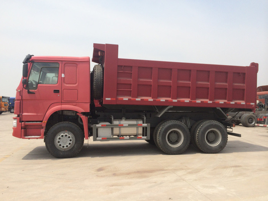 मृदा / रेत परिवहन के लिए 16m³ 6x4 336hp हाउ हेवी ड्यूटी डंप ट्रक