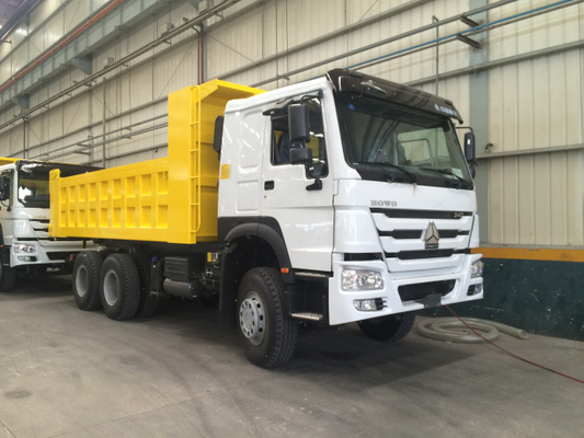 15M3 30T Sinotruk Howo7 हैवी ड्यूटी डंप ट्रक 6x4 336hp Hw76 केबिन 10 पहियों के साथ