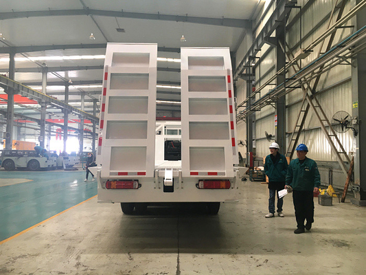 10 टायर Sinotruk Howo7 हैवी कार्गो ट्रक 30-40T लैडर 6x4 यूरो 2 371hp के साथ फ्लैटबेड