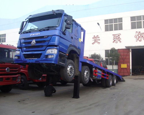 Sinotruk Howo7 6x4 40T हैवी कार्गो ट्रक 20 फीट बेड 10 व्हील्स 371hp के साथ