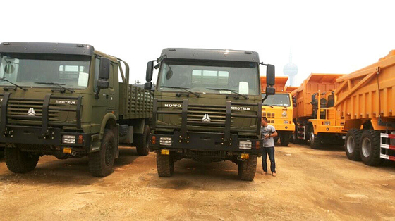 4 × 4 भारी कार्गो ट्रक / सैन्य कार्गो ट्रक सभी व्हील ड्राइव मॉडल ZZ2167M5227