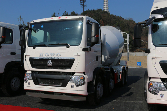 10 व्हील 350hp 8cbm वॉल्यूमेट्रिक कंक्रीट मिक्सर ट्रक 6x4 एडवांस सीमेंट ट्रक