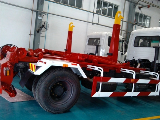 16ton 6x4 हुक लिफ्ट कचरा कॉम्पैक्टर ट्रक रंग वैकल्पिक मॉडल QDZ5160ZXXZH