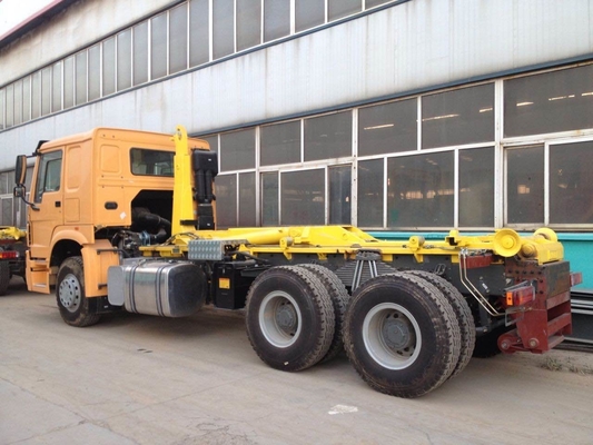 30-40T लोड क्षमता के लिए हुक आर्म कचरा कम्पेक्टर ट्रक 6x4 20M3 कैपेक्टी