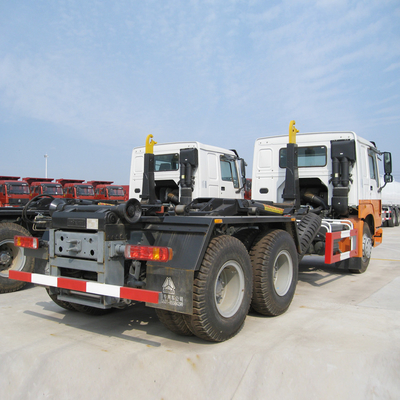 30-40T लोड क्षमता के लिए हुक आर्म कचरा कम्पेक्टर ट्रक 6x4 20M3 कैपेक्टी