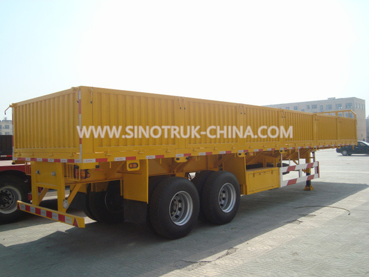 2 फीट कंटेनर 8 पीसी लॉक लोड करने के लिए 2 Alxe Flatbed अर्ध ट्रेलर 28t समर्थन पैर