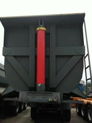 CIMC 70 T 13M डंप हैवी ड्यूटी सेमी ट्रेलर 30M3 क्षमता HYVA भारोत्तोलन से