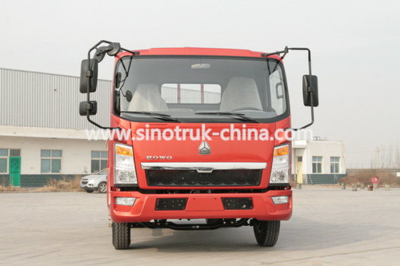 10 पहियों 4 * 2 लाइट ड्यूटी वाणिज्यिक ट्रक 116hp Dropside कार्गो बॉक्स के साथ