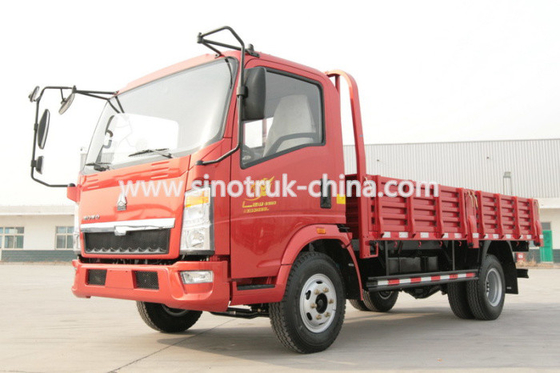 रंग वैकल्पिक 4 * 2 लाइट कार्गो ट्रक उच्च दक्षता ZZ1127D3815C1 116HP 12 टन