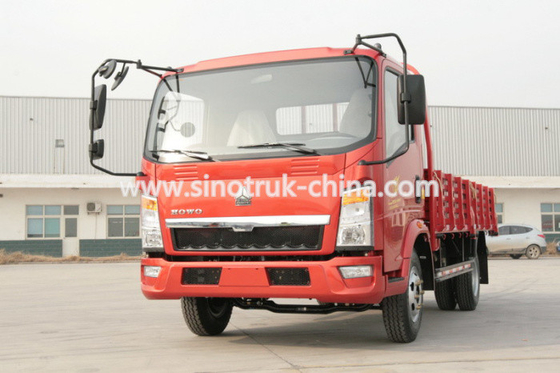 रंग वैकल्पिक 4 * 2 लाइट कार्गो ट्रक उच्च दक्षता ZZ1127D3815C1 116HP 12 टन